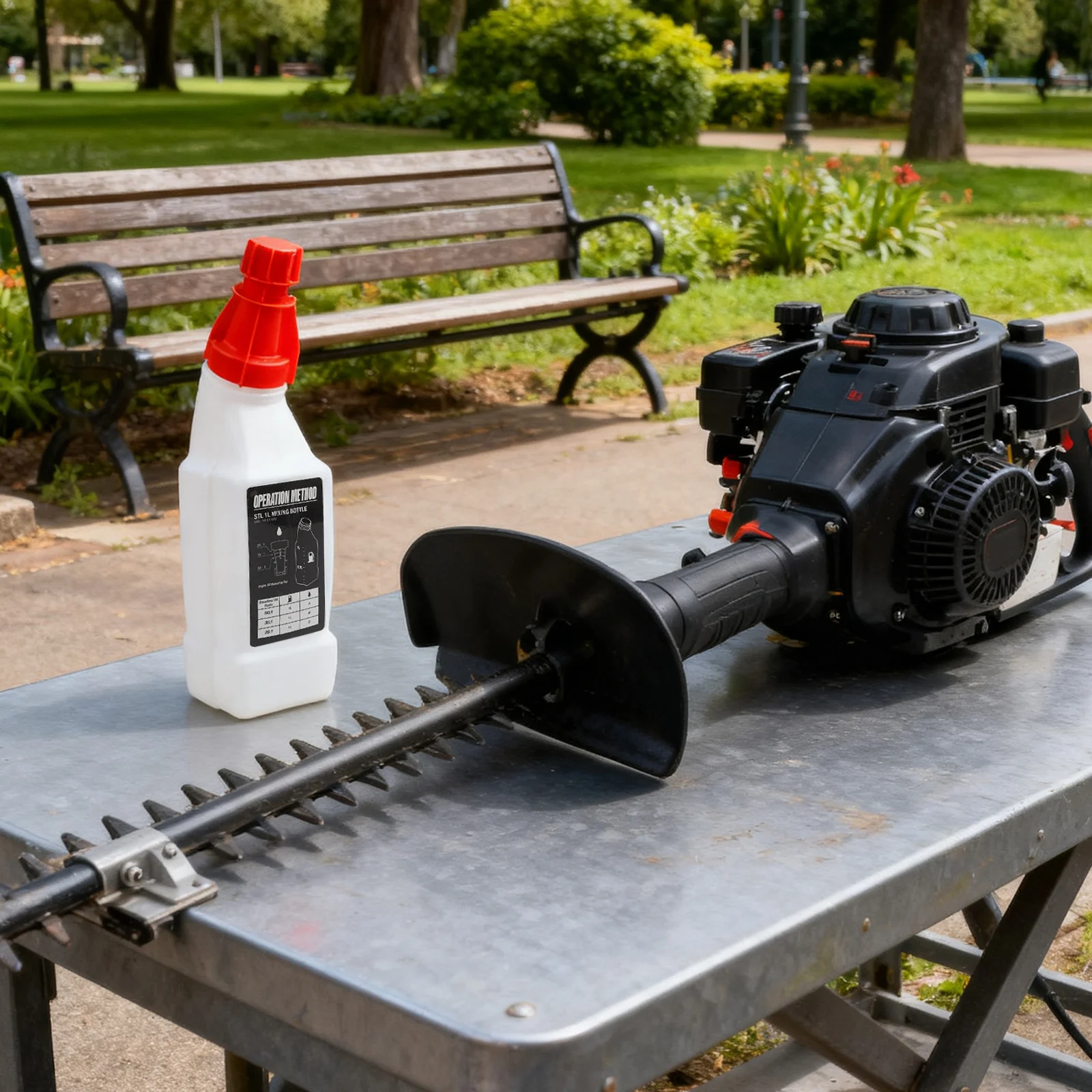 Chainsaws Fuel Mixing Bottle E - Gardening Tools Essential review and price