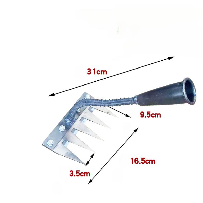 Steel Garden Weeding Rake Mult - Gardening Tools Uses review and price
