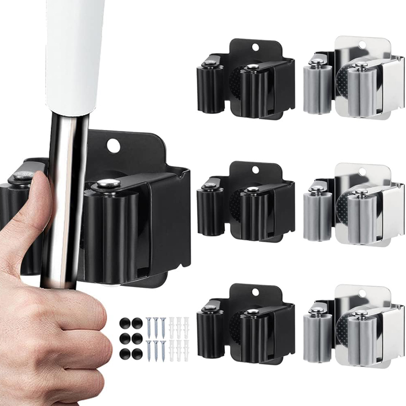 Stainless Steel Mop Holder Bru - Gardening Tools Screwfix review and price
