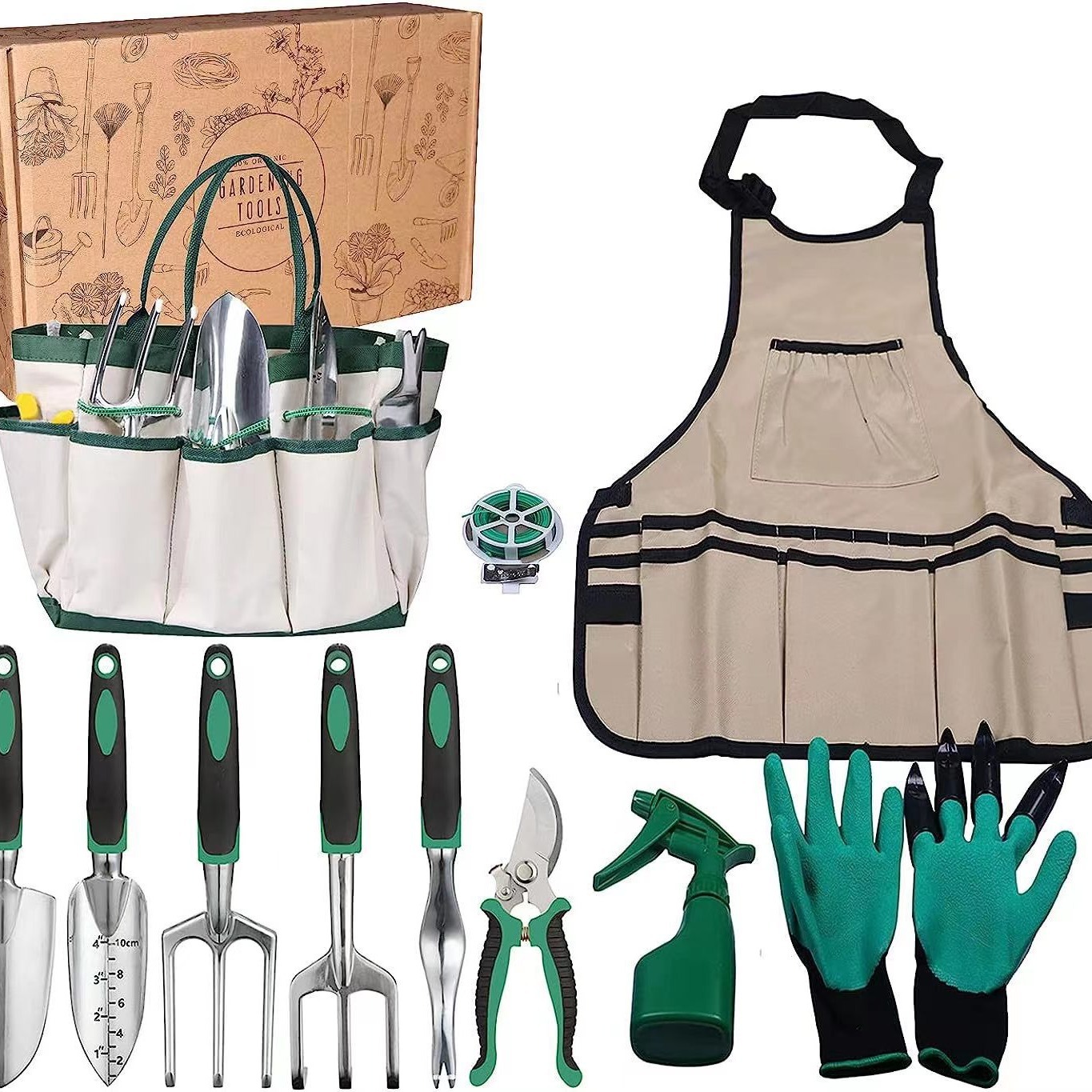 11 Pcs Garden Tool Set Aluminu - Gardening Tools Gifts review and price