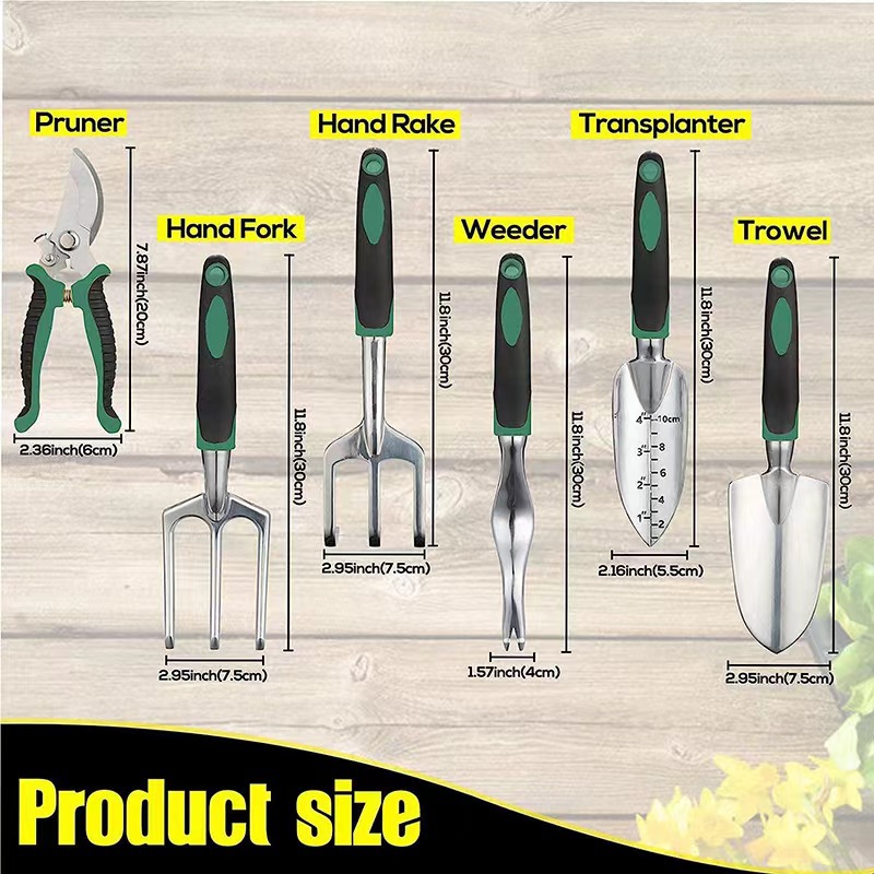 11 Pcs Garden Tool Set Aluminu - Gardening Tools Gifts review and price