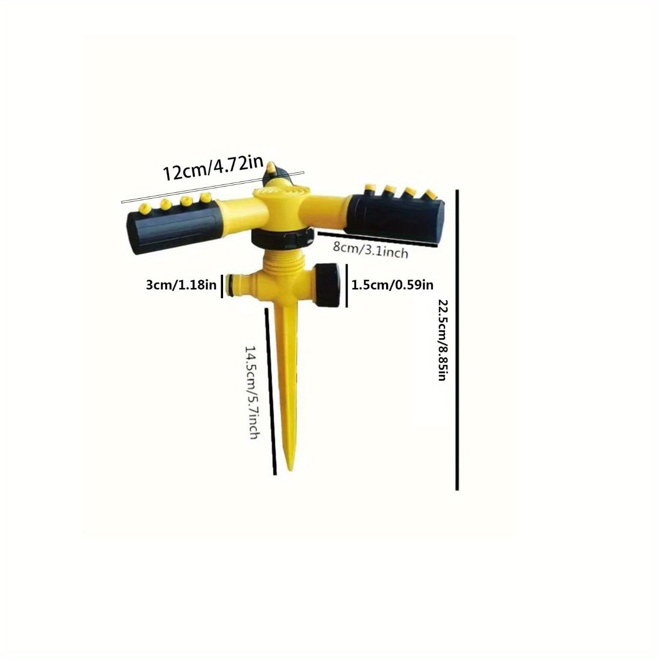 1pc 360° Automatic Rotating Sp - Gardening Tools And Equipment review and price