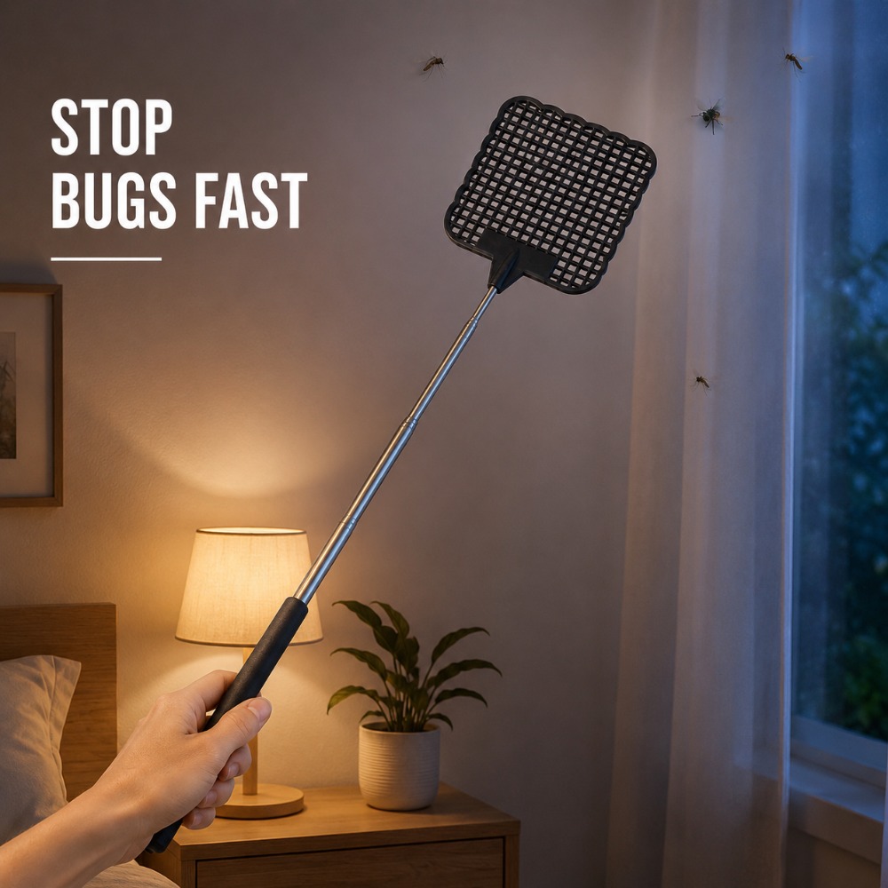 Black Fly Swatter 1/2/5 Pack S - Gardening Tools Uses review and price
