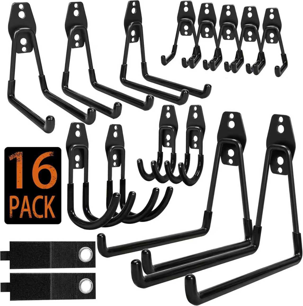 16Pcs Heavy Duty Metal Garage  - Gardening Tools Screwfix review and price