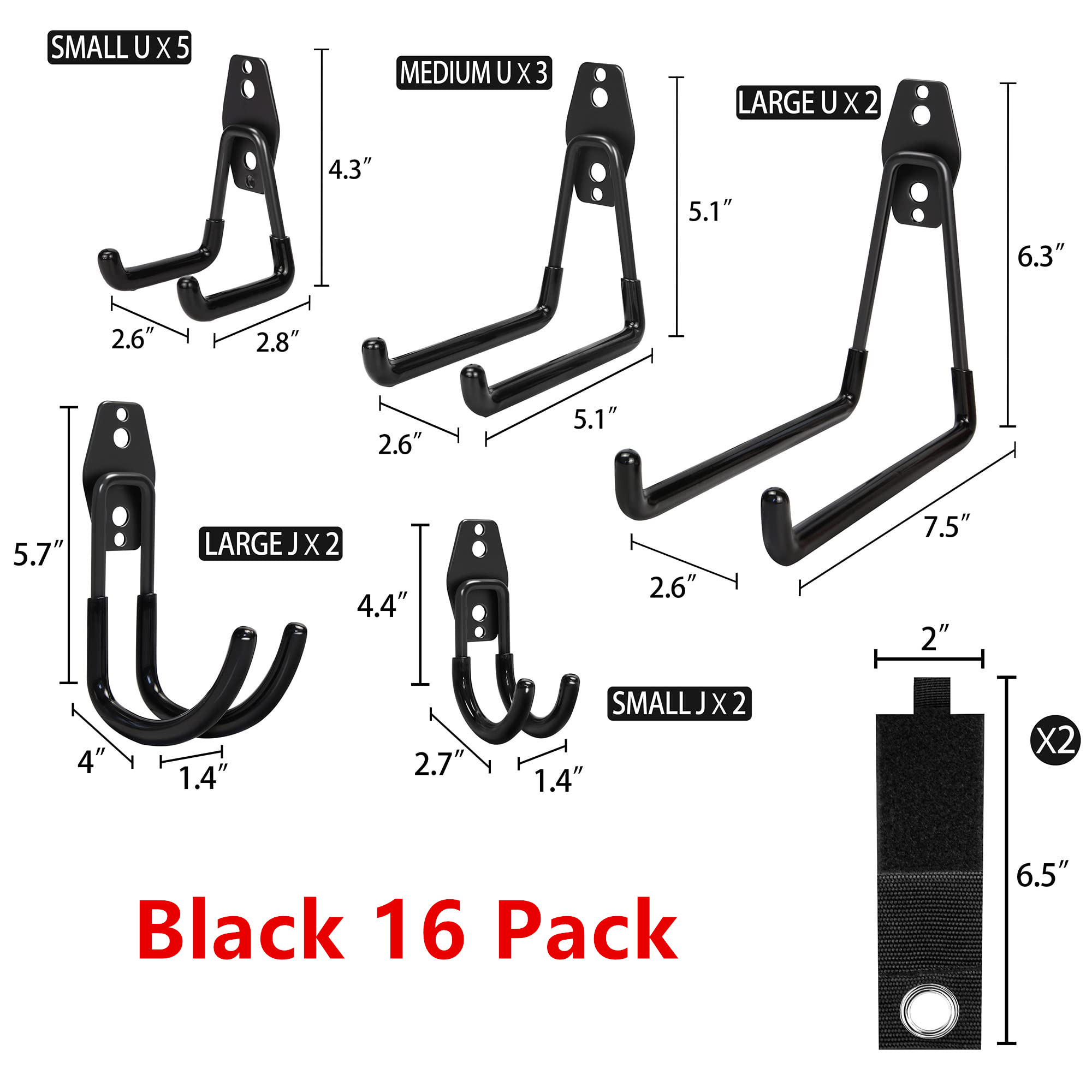 16Pcs Heavy Duty Metal Garage  - Gardening Tools Screwfix review and price