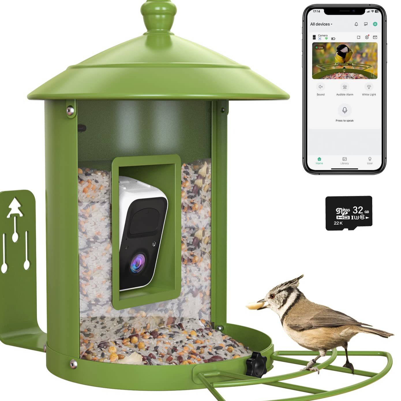 AI intelligent bird feeder wit - Gardening Tools With Definition review and price