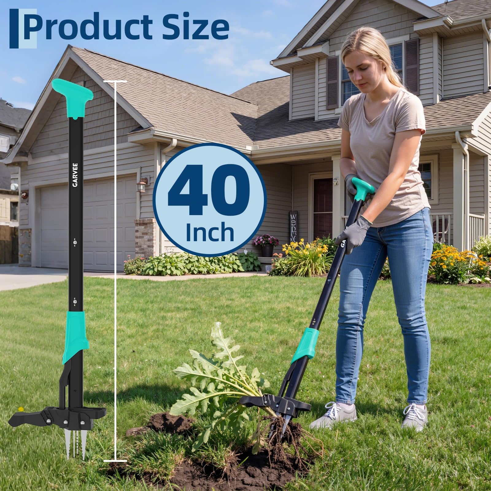 Long Handle Stand Up Weed Pull - Gardening Tools Gifts review and price