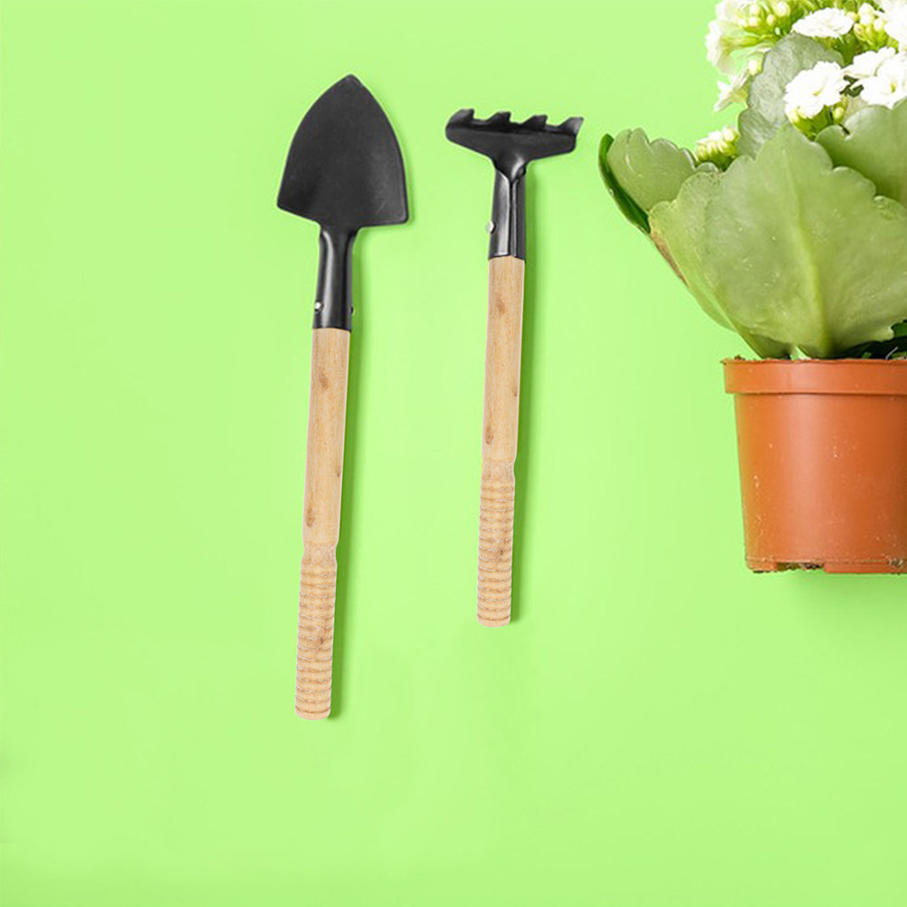 5Pcs Garden Tool Handle Set Wo - Gardening Tools Shovel review and price