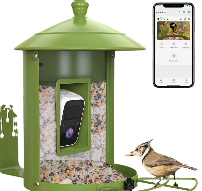 AI intelligent bird feeder wit - Gardening Tools With Definition review and price