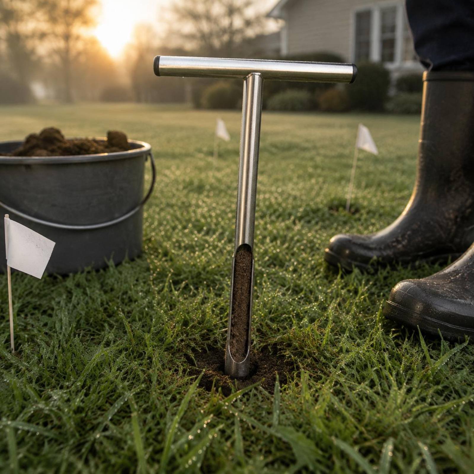 Stainless Steel Soil Sampler E - Gardening Tools Heavy Duty review and price