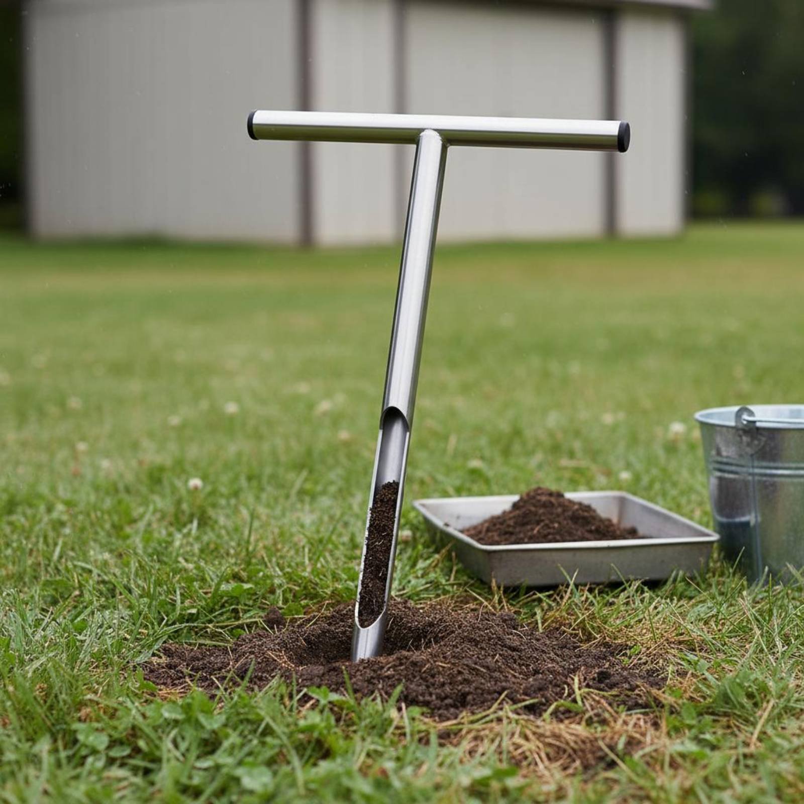Stainless Steel Soil Sampler E - Gardening Tools Heavy Duty review and price