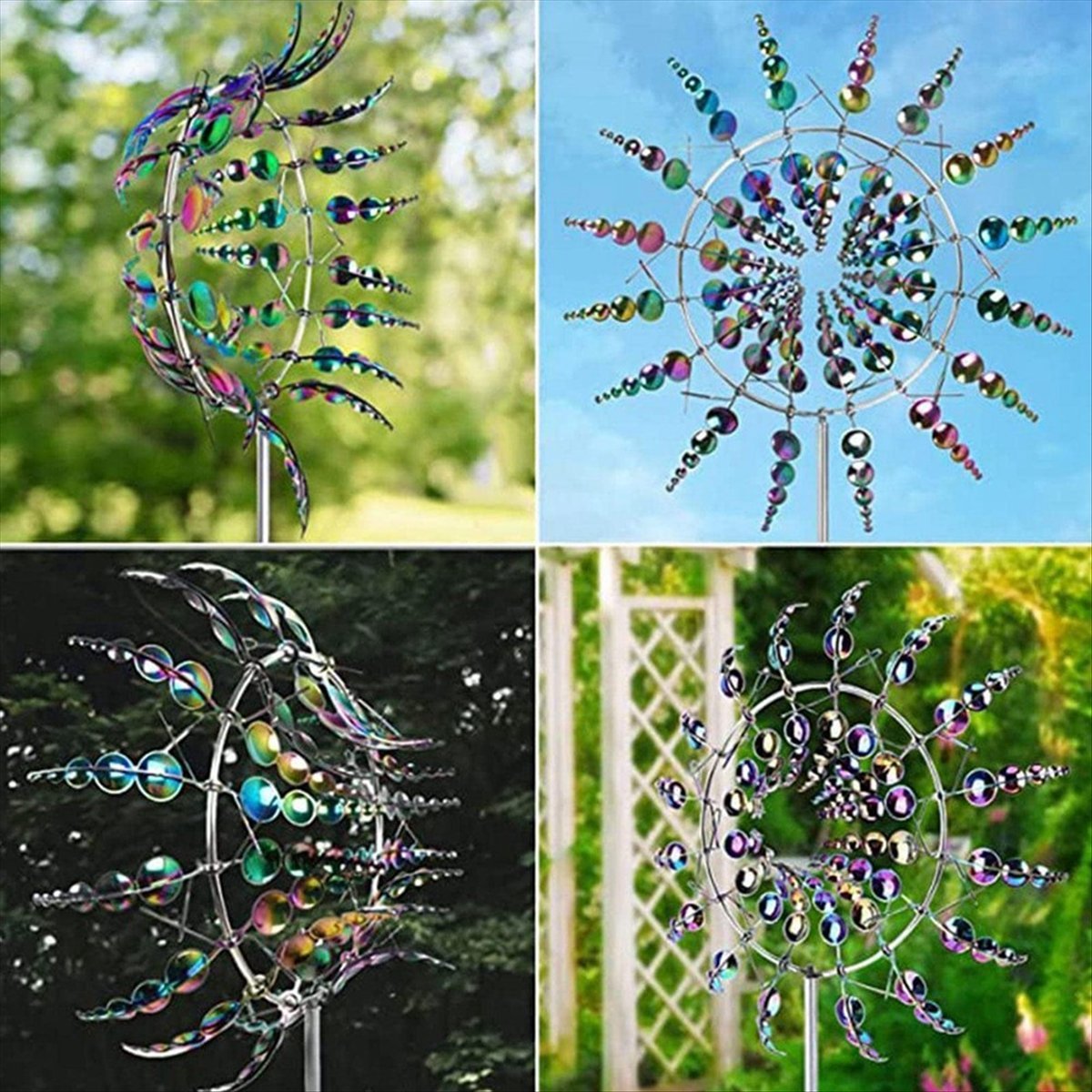KSOL Magical Metal Wind Spinne - Gardening Tools B&Q review and price