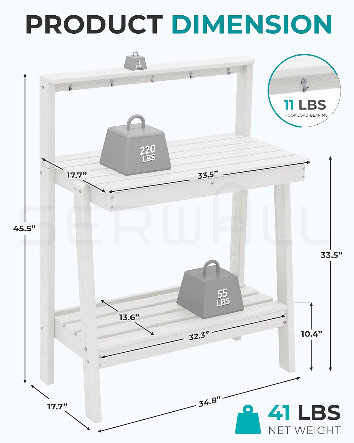 Outdoor Potting Bench with Sto - Gardening Tools Heavy Duty review and price