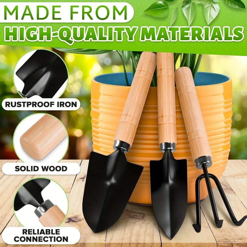 3PC/1Set Mini Gardening Tools  - Gardening Tools Gifts review and price