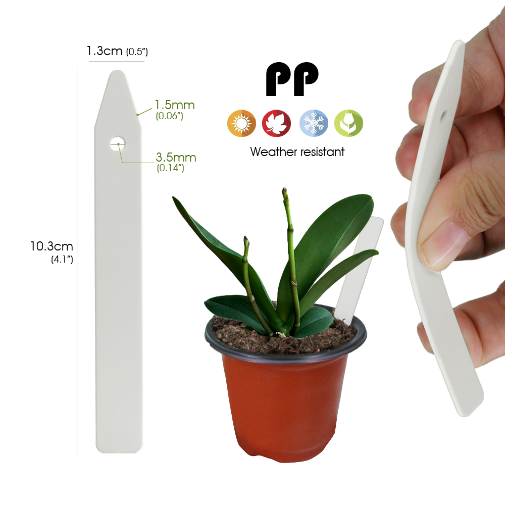 N314 PP Plant Label 10.3cm wit - Garden Label Marker review and price