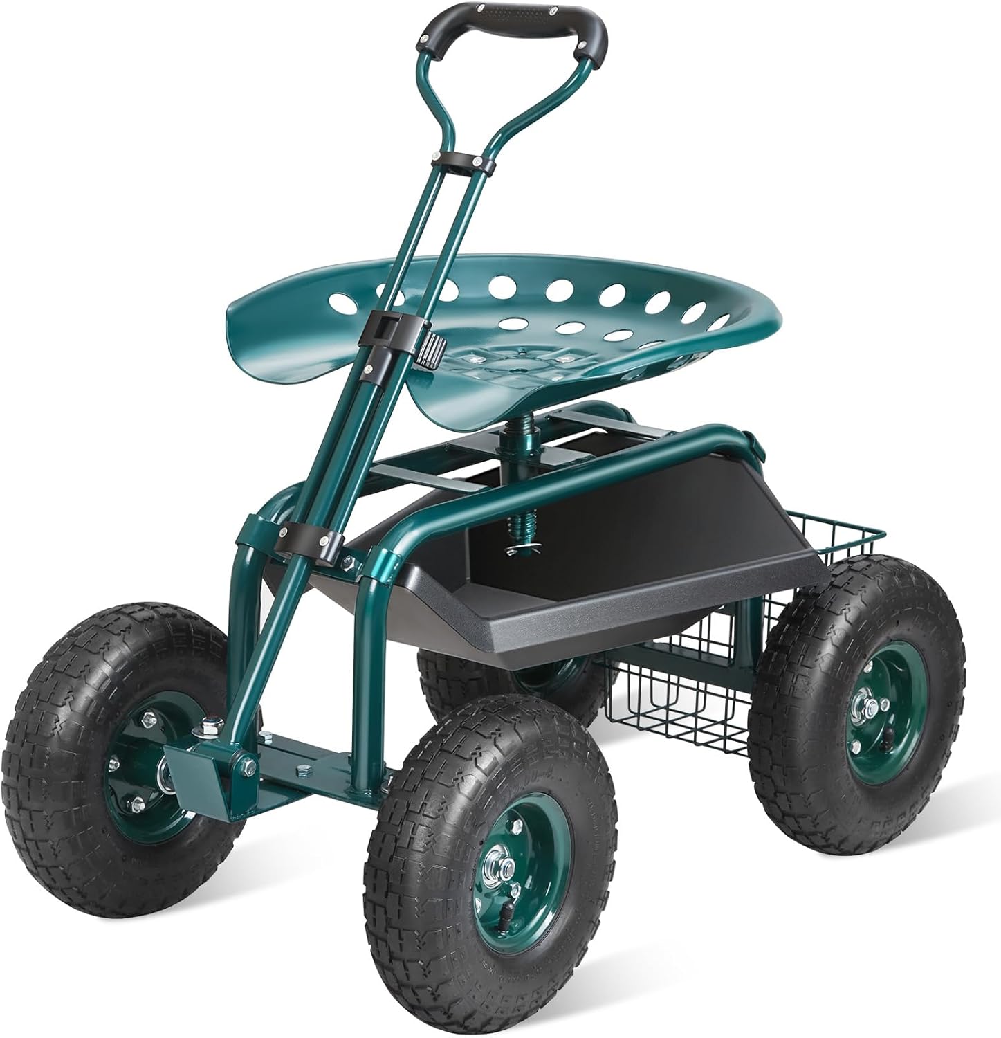 Garden Cart Rolling Workseat w - Gardening Tools Uses review and price